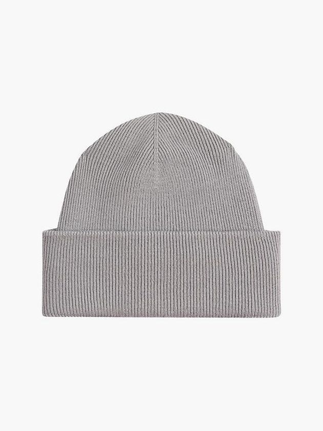 Grey Calvin Klein Recycled Organic Cotton Men Beanie | WCYP-61804