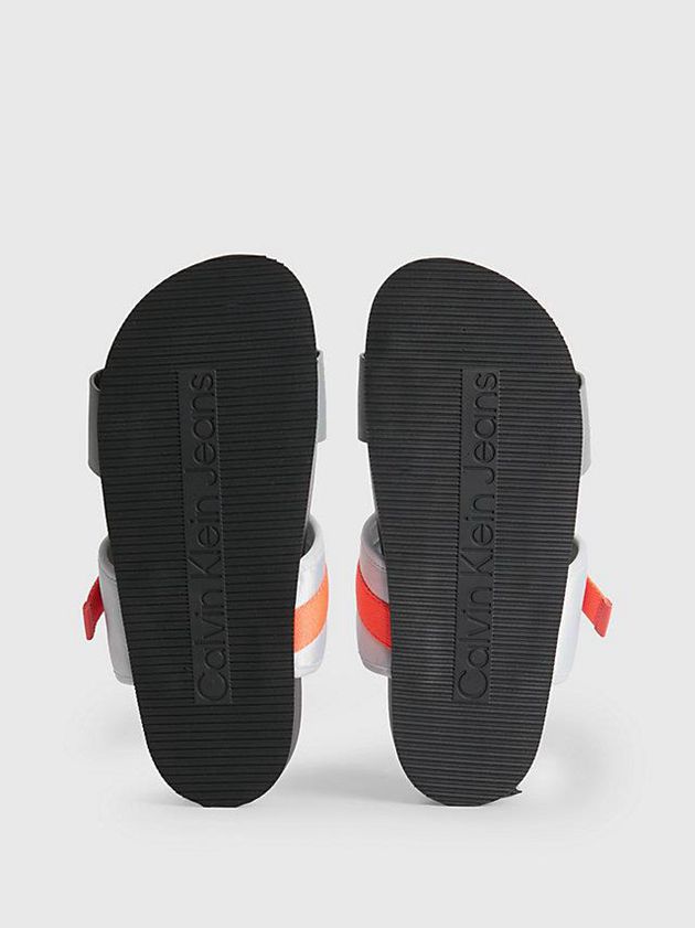 Grey Calvin Klein Recycled Women Sandals | NHSG-68950