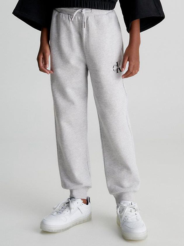 Grey Calvin Klein Relaxed Boys's Joggers | SUYF-50274