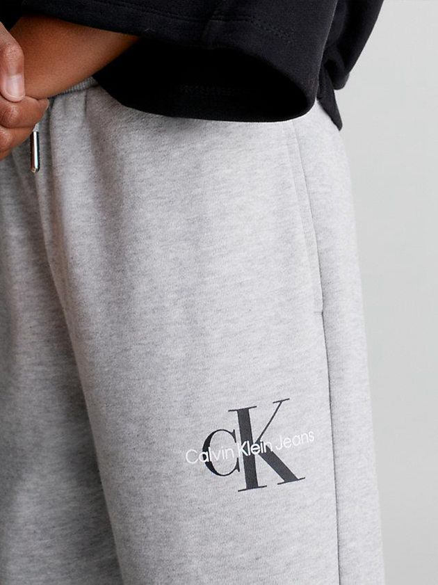 Grey Calvin Klein Relaxed Boys's Joggers | SUYF-50274