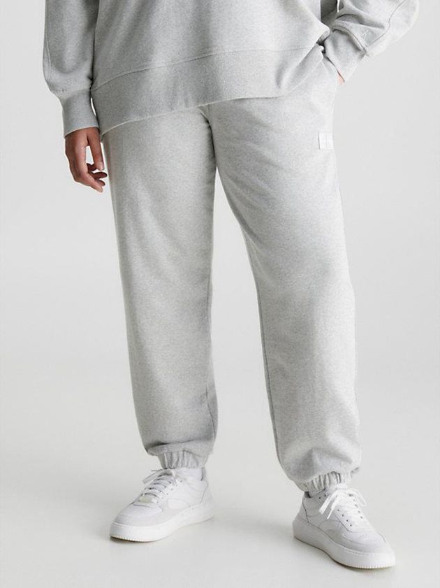 Grey Calvin Klein Relaxed Recycled Cotton Women Joggers | KHCL-95308