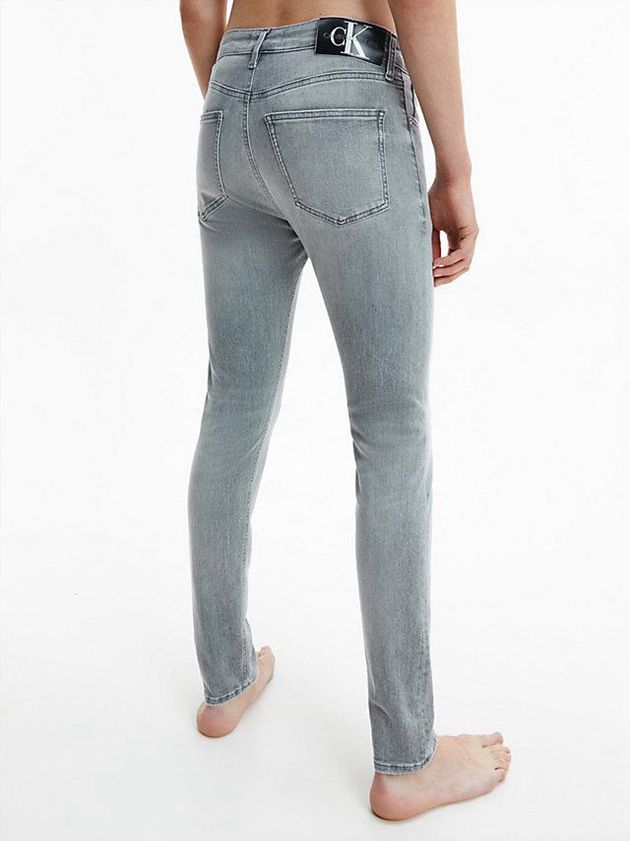 Grey Calvin Klein Skinny Men Jeans | WIMY-43186