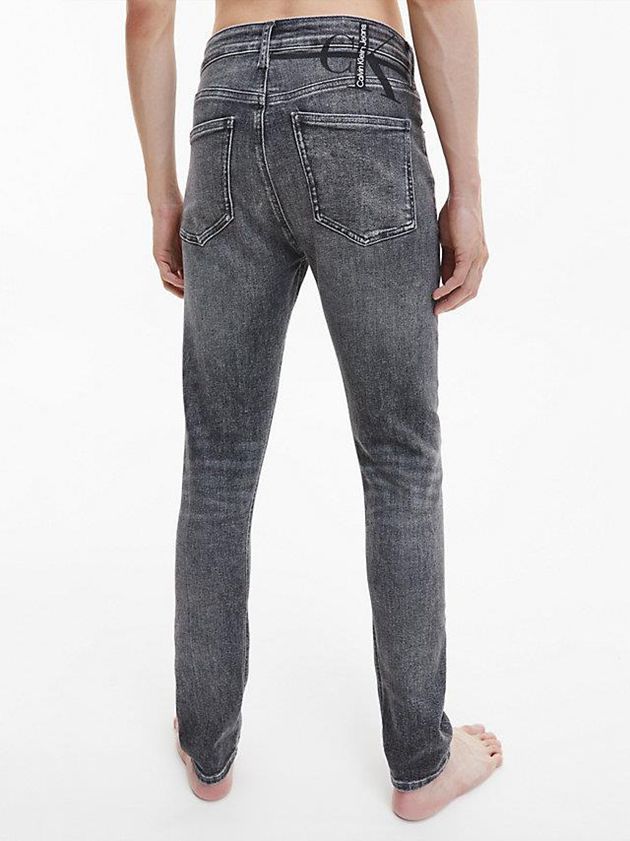 Grey Calvin Klein Skinny Men Jeans | YHMI-61374