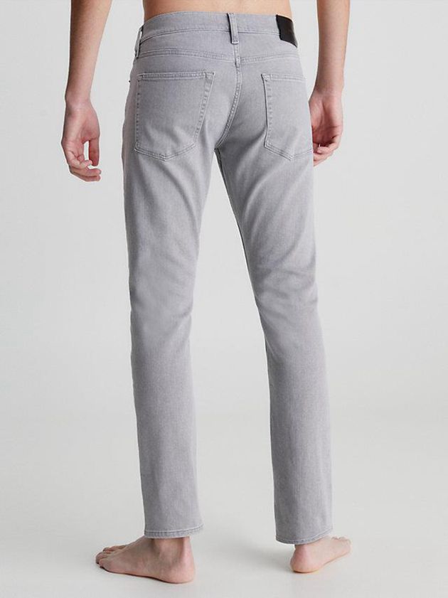 Grey Calvin Klein Slim Men Jeans | BSPC-60489