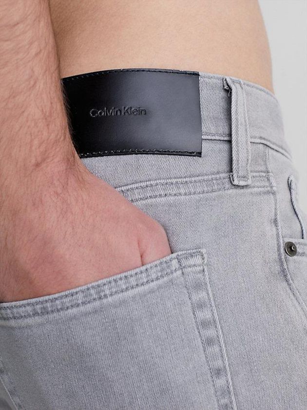 Grey Calvin Klein Slim Men Jeans | BSPC-60489