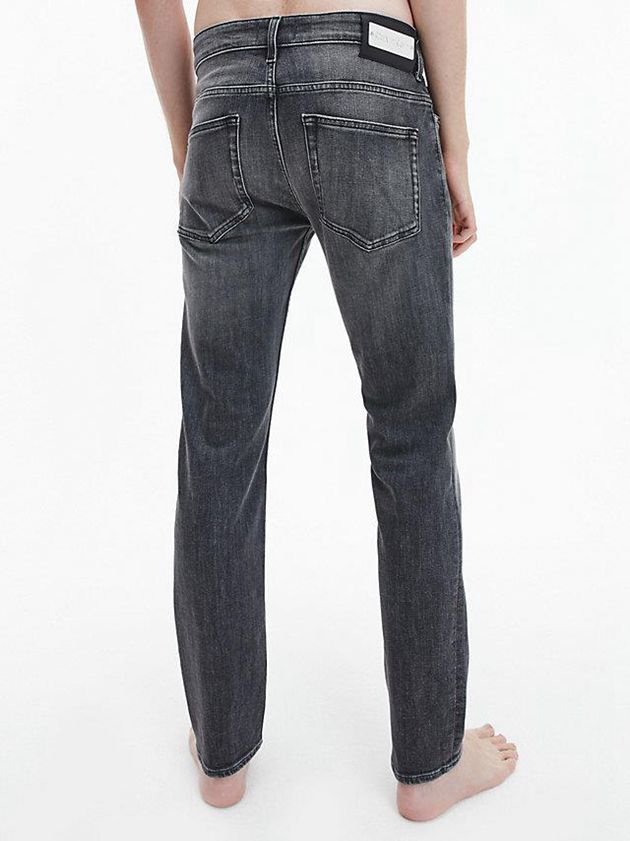 Grey Calvin Klein Slim Men Jeans | SBMN-19025