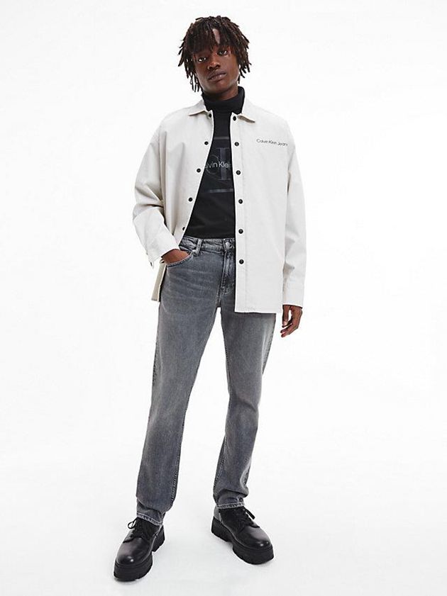 Grey Calvin Klein Slim Men Jeans | TPGI-62910