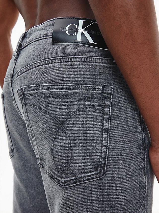 Grey Calvin Klein Slim Men Jeans | TPGI-62910