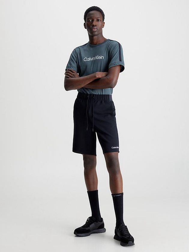 Grey Calvin Klein Soft Gym Men T-Shirt | YWAS-95214