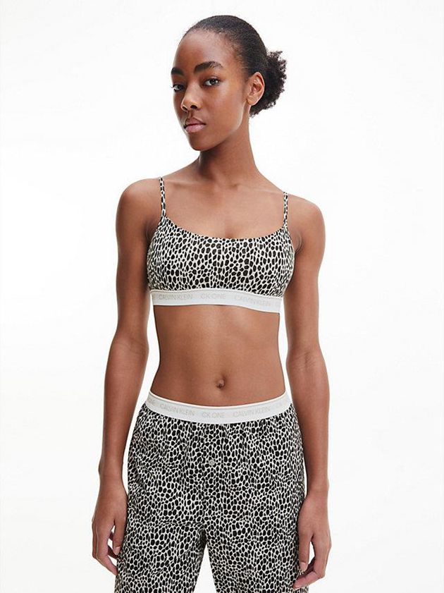 Grey Calvin Klein String - CK One Women Bra | XOYK-26190