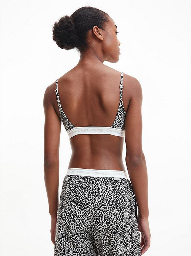 Grey Calvin Klein String - CK One Women Bra | XOYK-26190