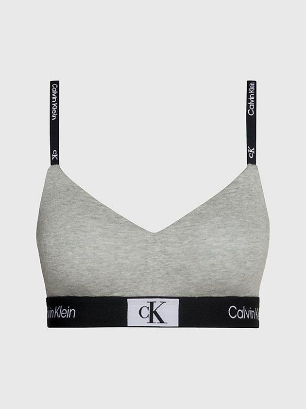 Grey Calvin Klein String - Ck96 Women Bra | JMIZ-36481