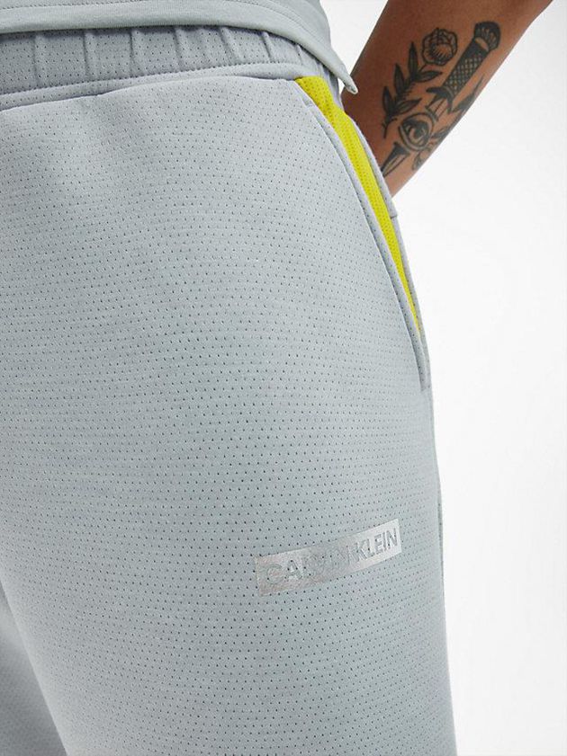 Grey Calvin Klein Tapered Men Joggers | XKYC-06193