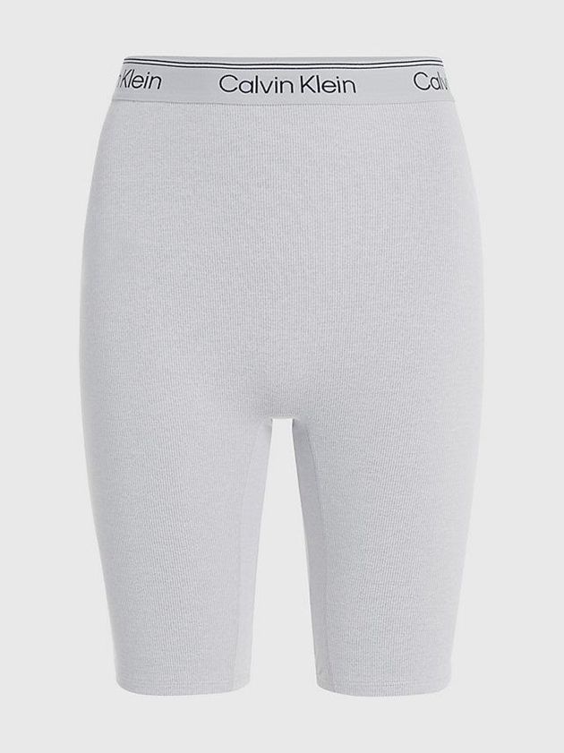 Grey Calvin Klein Tight Gym Women Shorts | WUSD-81629