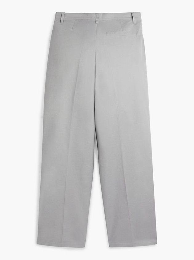 Grey Calvin Klein Unisex Cotton Twill Women Pants | XDRQ-21846
