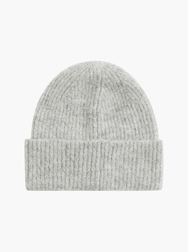 Grey Calvin Klein Wool Blend Men Beanie | KZQM-70149