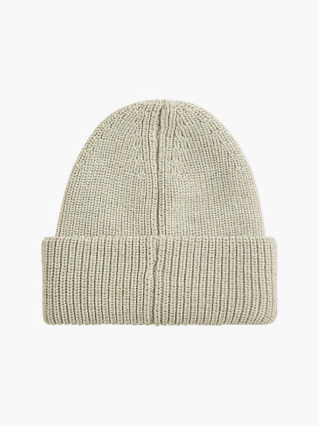 Grey Calvin Klein Wool Blend Men Beanie | GEJH-60178