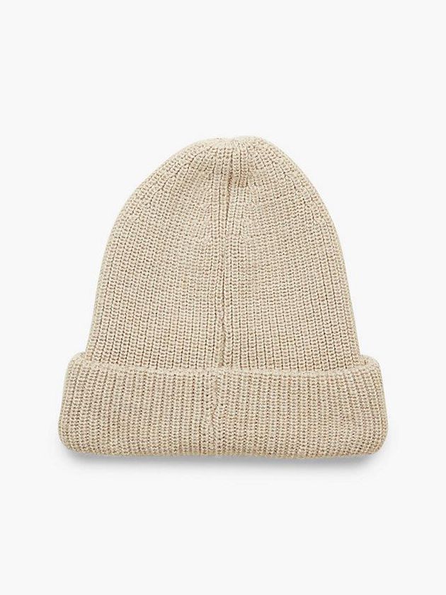 Grey Calvin Klein Wool Blend Men Beanie | GEJH-60178