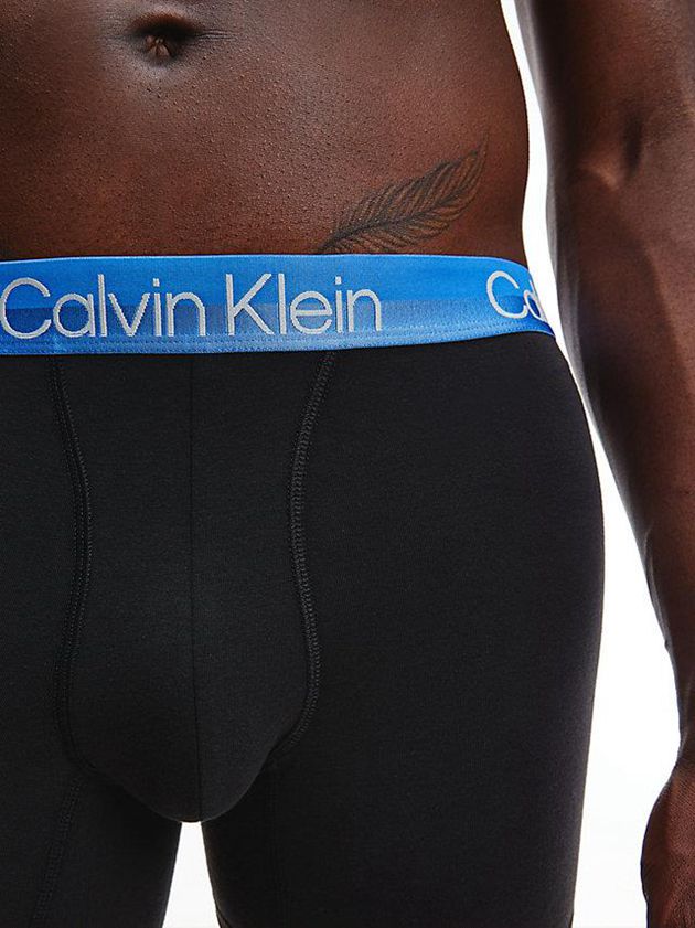 Navy Calvin Klein 3 Pack Boxer - Modern Structure Men Briefs | KOHT-15892