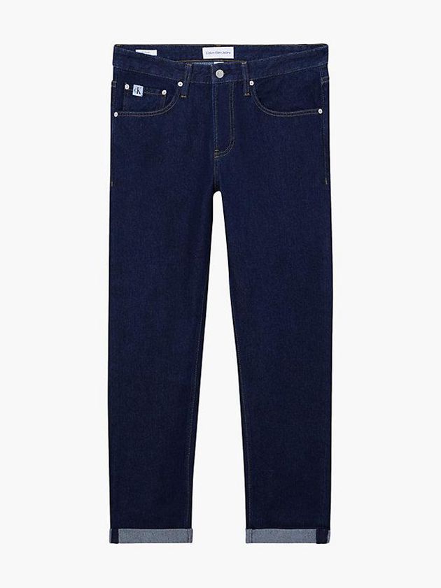 Navy Calvin Klein 90's Straight Men Jeans | KEAT-84927