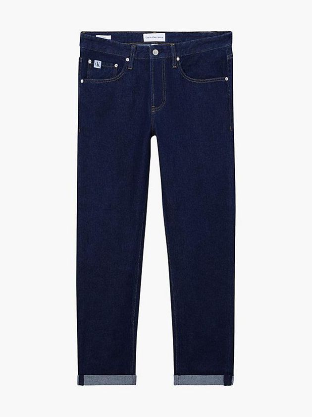 Navy Calvin Klein 90's Straight Men Jeans | KEAT-84927
