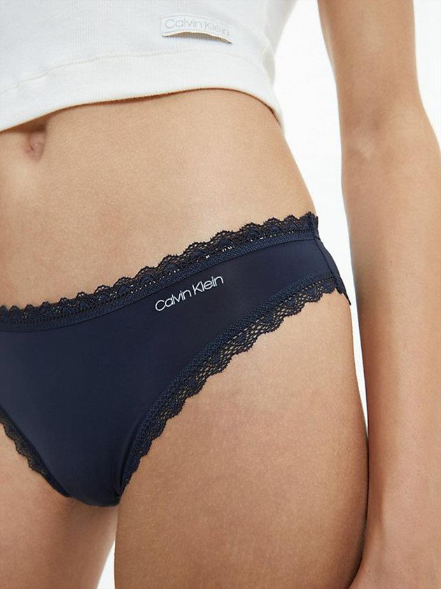 Navy Calvin Klein Bikini - Flirty Women Briefs | BCNS-08967