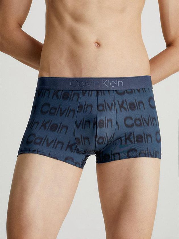 Navy Calvin Klein Low Rise Men Briefs | EOZG-02795