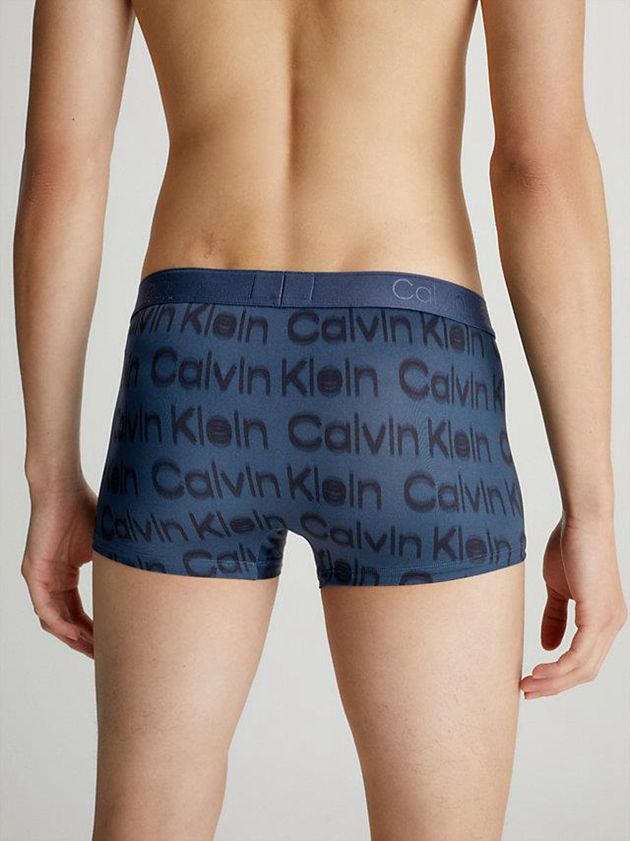 Navy Calvin Klein Low Rise Men Briefs | EOZG-02795