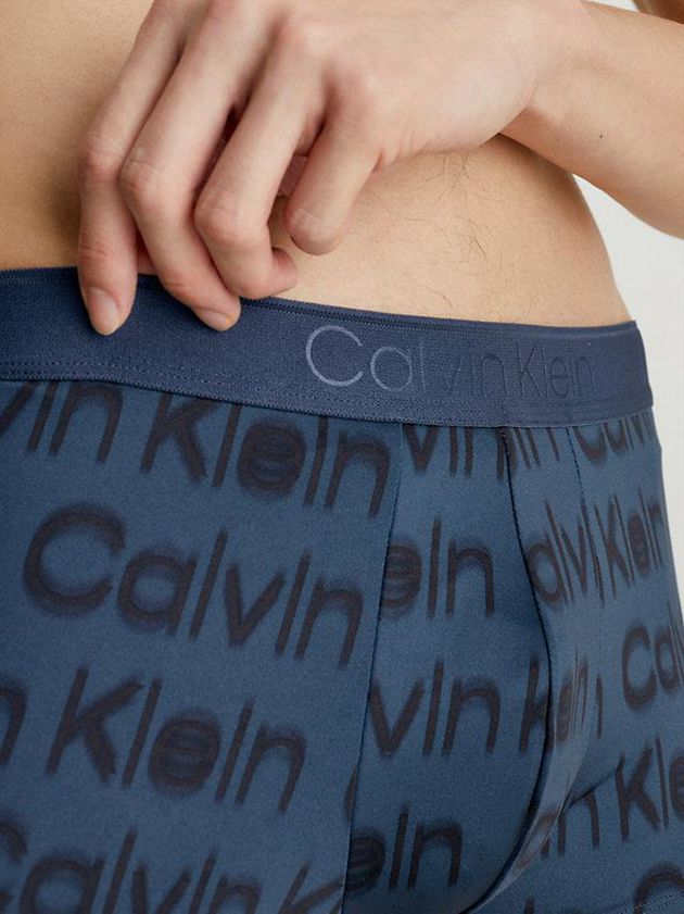 Navy Calvin Klein Low Rise Men Briefs | EOZG-02795