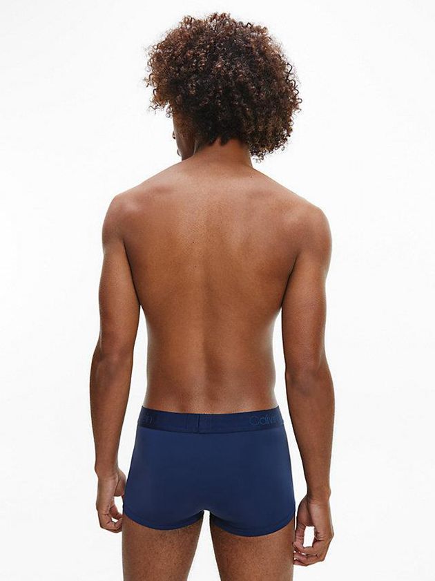 Navy Calvin Klein Low Rise Men Briefs | SYZV-79154