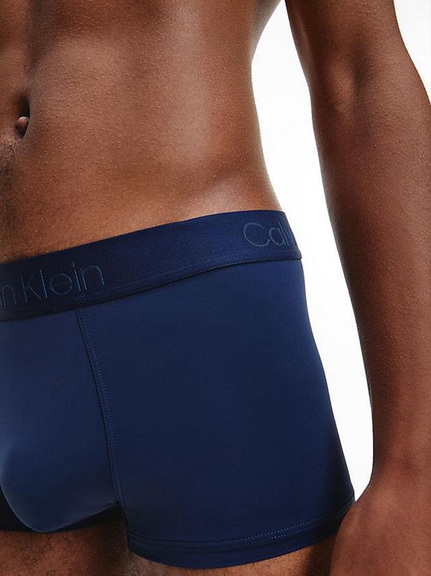 Navy Calvin Klein Low Rise Men Briefs | SYZV-79154