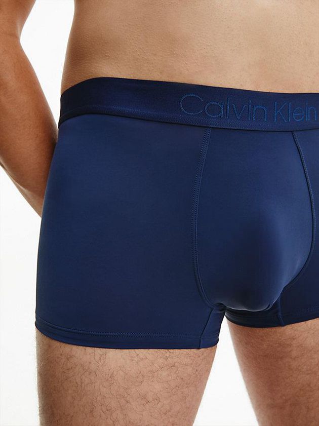Navy Calvin Klein Low Rise Men Briefs | SYZV-79154