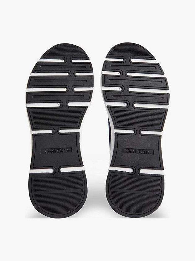 Navy Calvin Klein Recycled High-Top Sock Men Sneakers | XPRA-98104