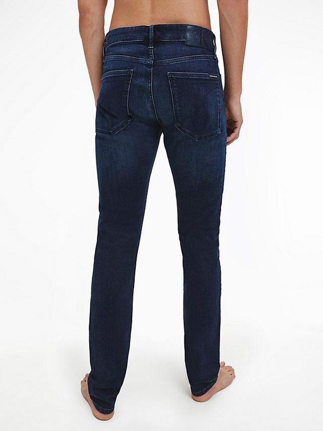 Navy Calvin Klein Skinny Men Jeans | FXQK-51624