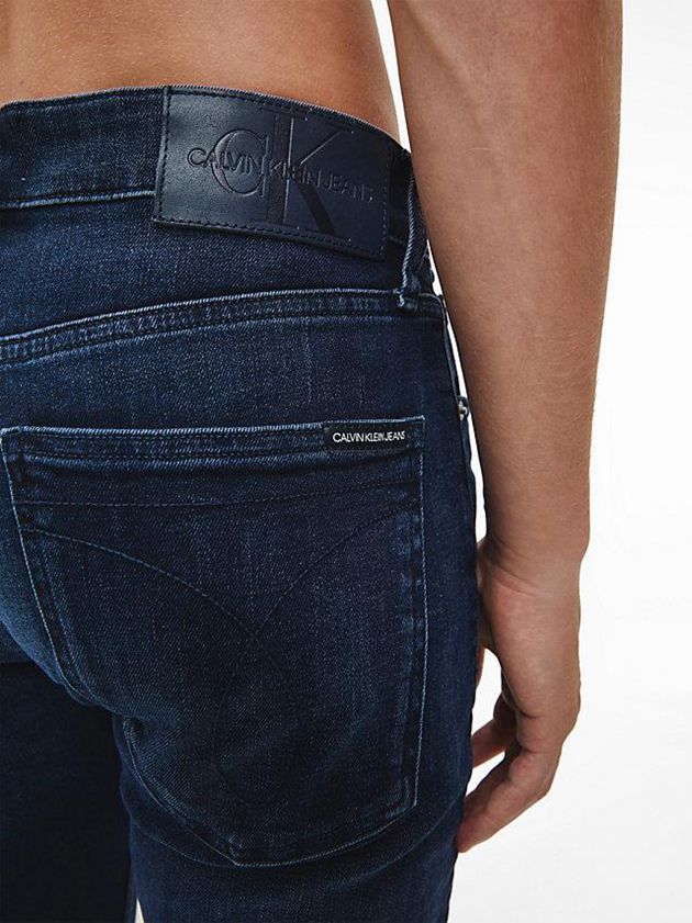 Navy Calvin Klein Skinny Men Jeans | FXQK-51624