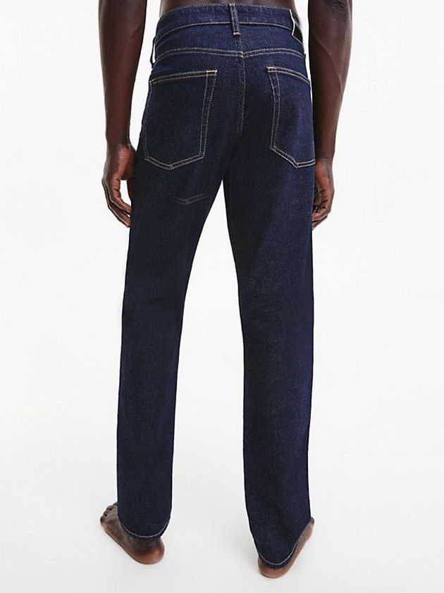 Navy Calvin Klein Slim Men Jeans | SKRB-52043