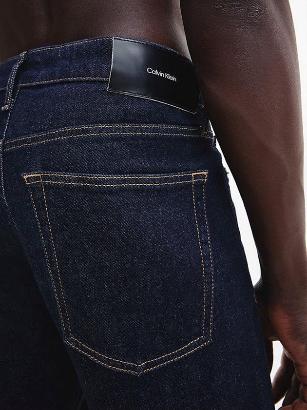Navy Calvin Klein Slim Men Jeans | SKRB-52043