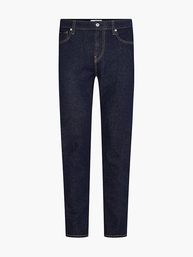 Navy Calvin Klein Slim Men Jeans | SKRB-52043
