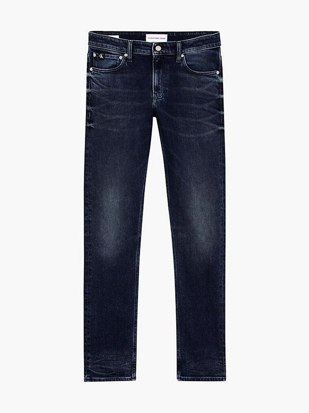 Navy Calvin Klein Slim Men Jeans | UGTA-17024