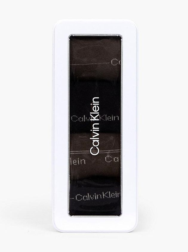 Olive Calvin Klein 4 Pack Crew Gift Set Men Socks | FMNH-96504