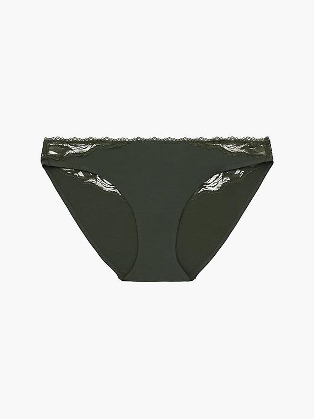 Olive Calvin Klein Bikini - Seductive Comfort Women Briefs | VDQN-86743