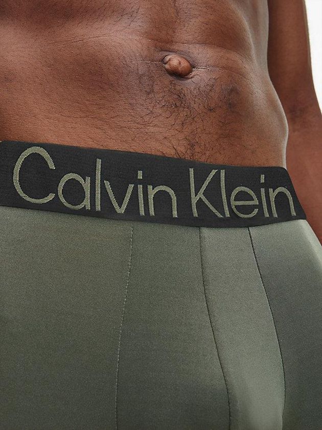 Olive Calvin Klein Low Rise Men Briefs | ZQDL-67358