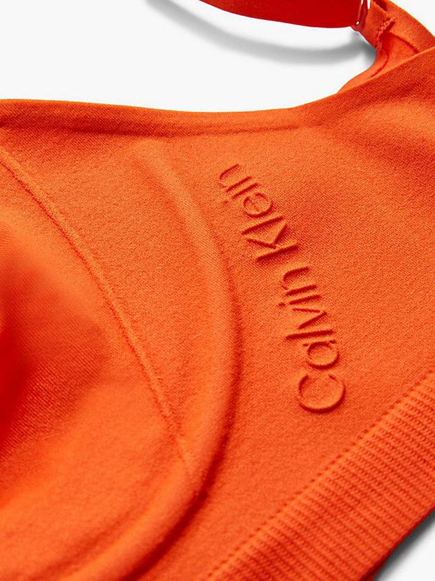 Orange Calvin Klein Balconette - Bonded Flex Women Bra | KYJT-19072