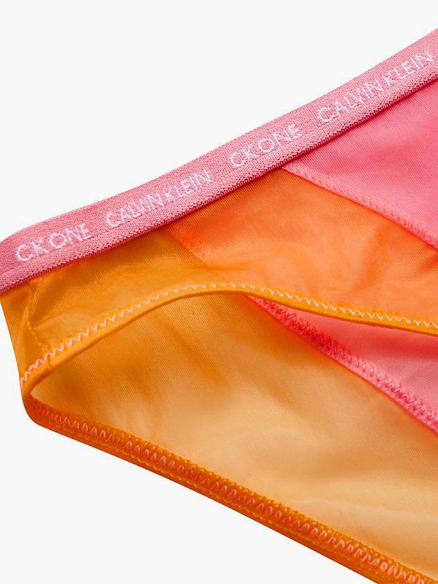 Orange Calvin Klein Bikini - Pride Women Briefs | WLNH-94157