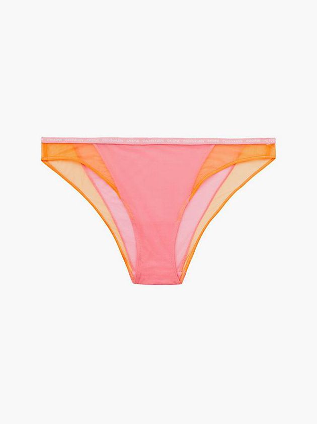 Orange Calvin Klein Bikini - Pride Women Briefs | WLNH-94157
