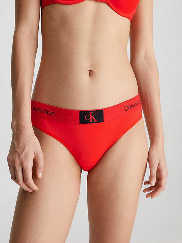 Orange Calvin Klein Ck96 Women Thong | XKLV-27065