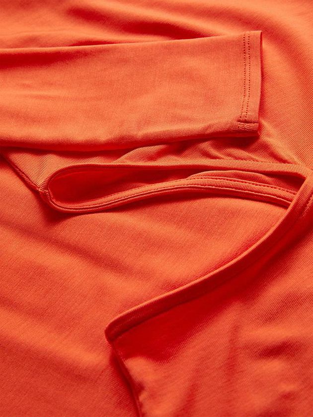 Orange Calvin Klein Cut Out Detail Bodycon Women Dress | BPSZ-89562