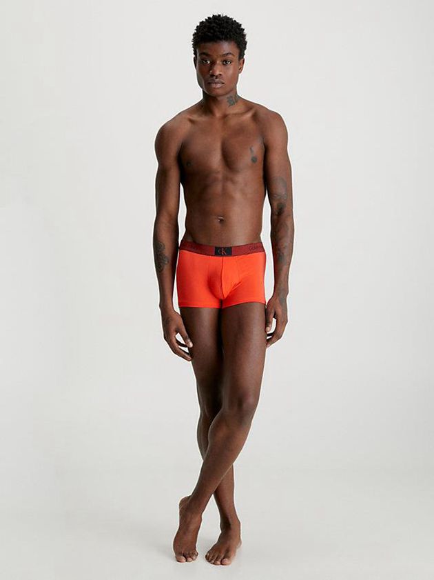 Orange Calvin Klein Low Rise - Ck96 Men Briefs | ZTFH-74506