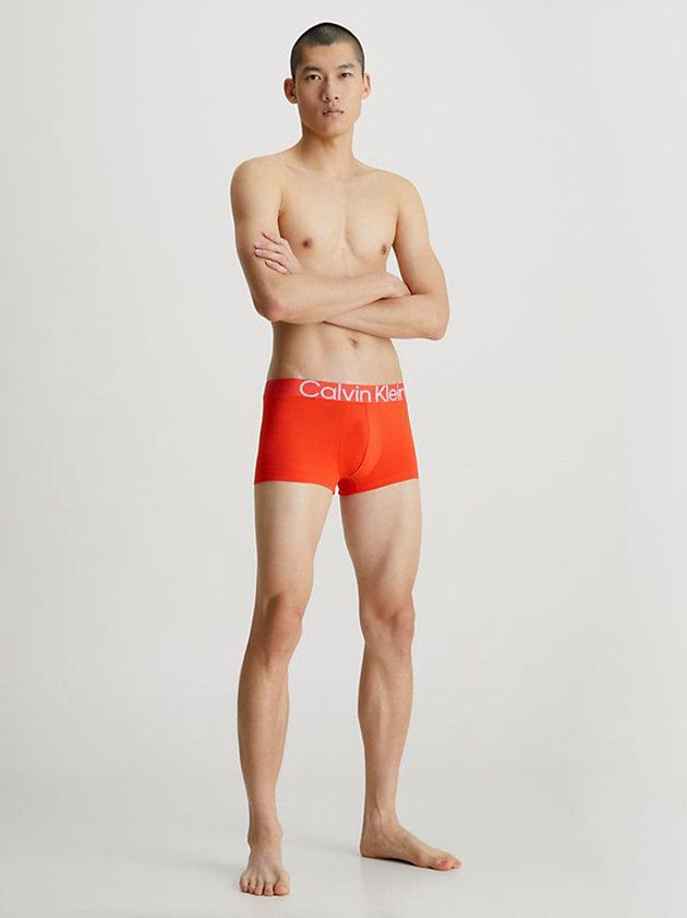 Orange Calvin Klein Low Rise - Effect Men Briefs | TJUK-91548