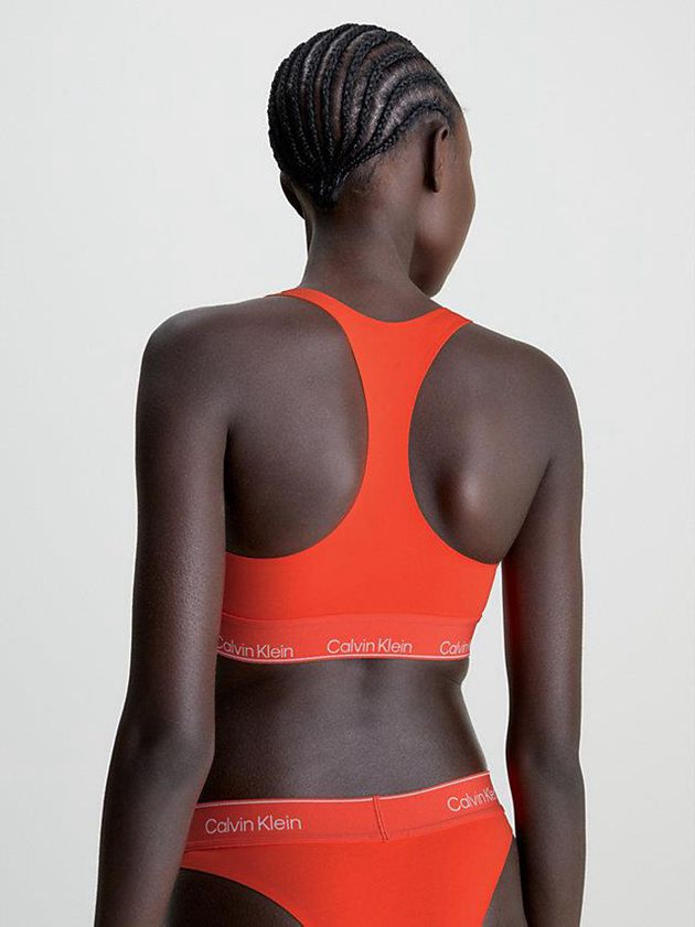 Orange Calvin Klein Modern Performance Women Bra | ALZW-95740